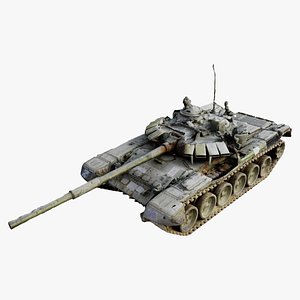 destroyed T-72B3 tank