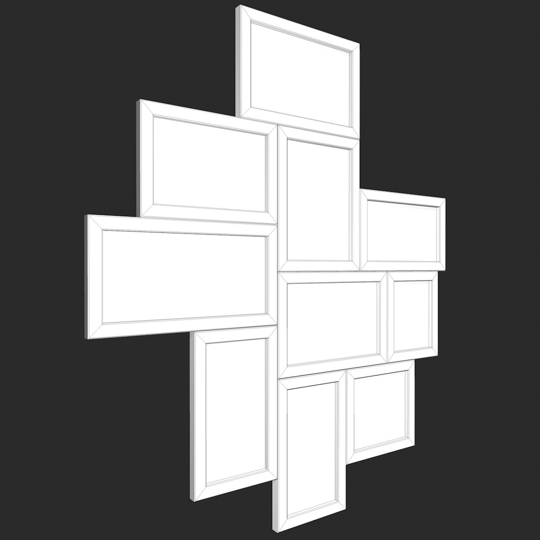 3d Photo Frames Model