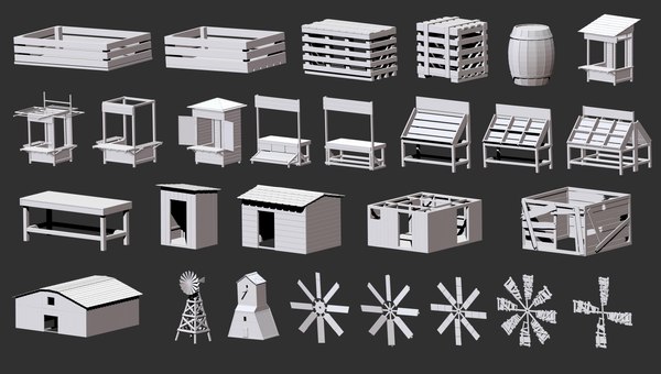 Farmhouse Fbx Models For Download 