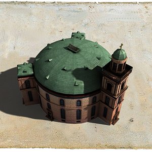 paulskirche church buildings 3d model