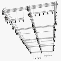 Roof Mounted Stage Lights