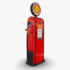 obj old gas pump