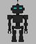 pequeño personaje robot