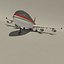 airbus royal jordanian 3d model