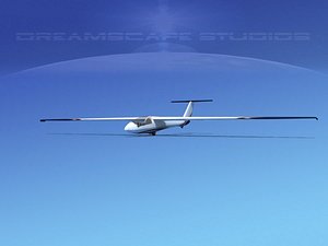 3ds glider szd-22 mucha gliding