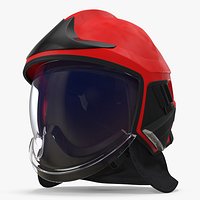 Fire Helmet Red