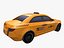 CAR TAXI LOW POLY