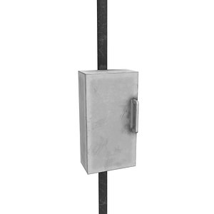 Electrical box 3D model