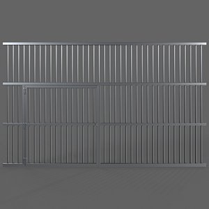 PBR Door Prison Cell 3 model