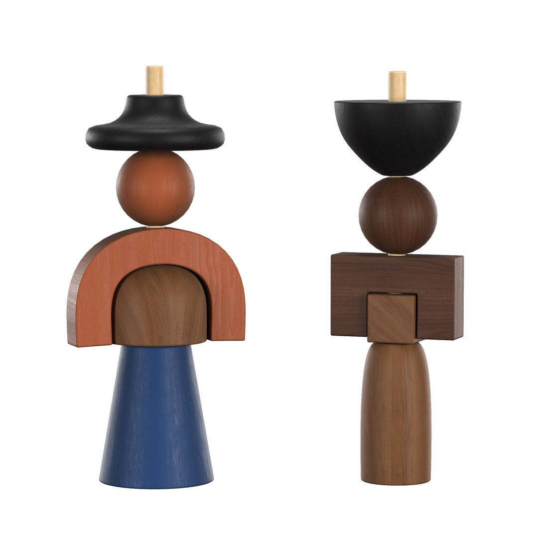 3D Model Dolls Stacker - TurboSquid 2367377