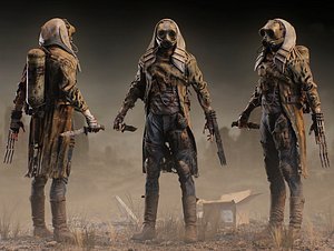 Post Apocalytic Hunter model