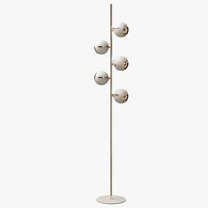 Golden Floor Lamp Scofield