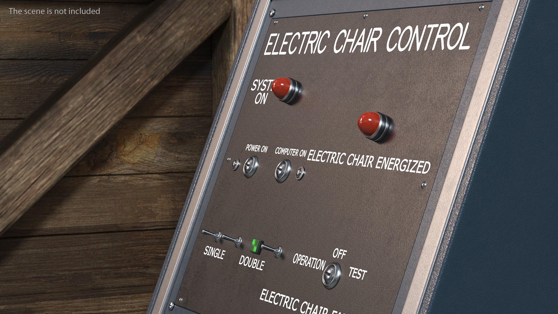Fred Leuchter Electric Chair Control Panel Model TurboSquid 1722123