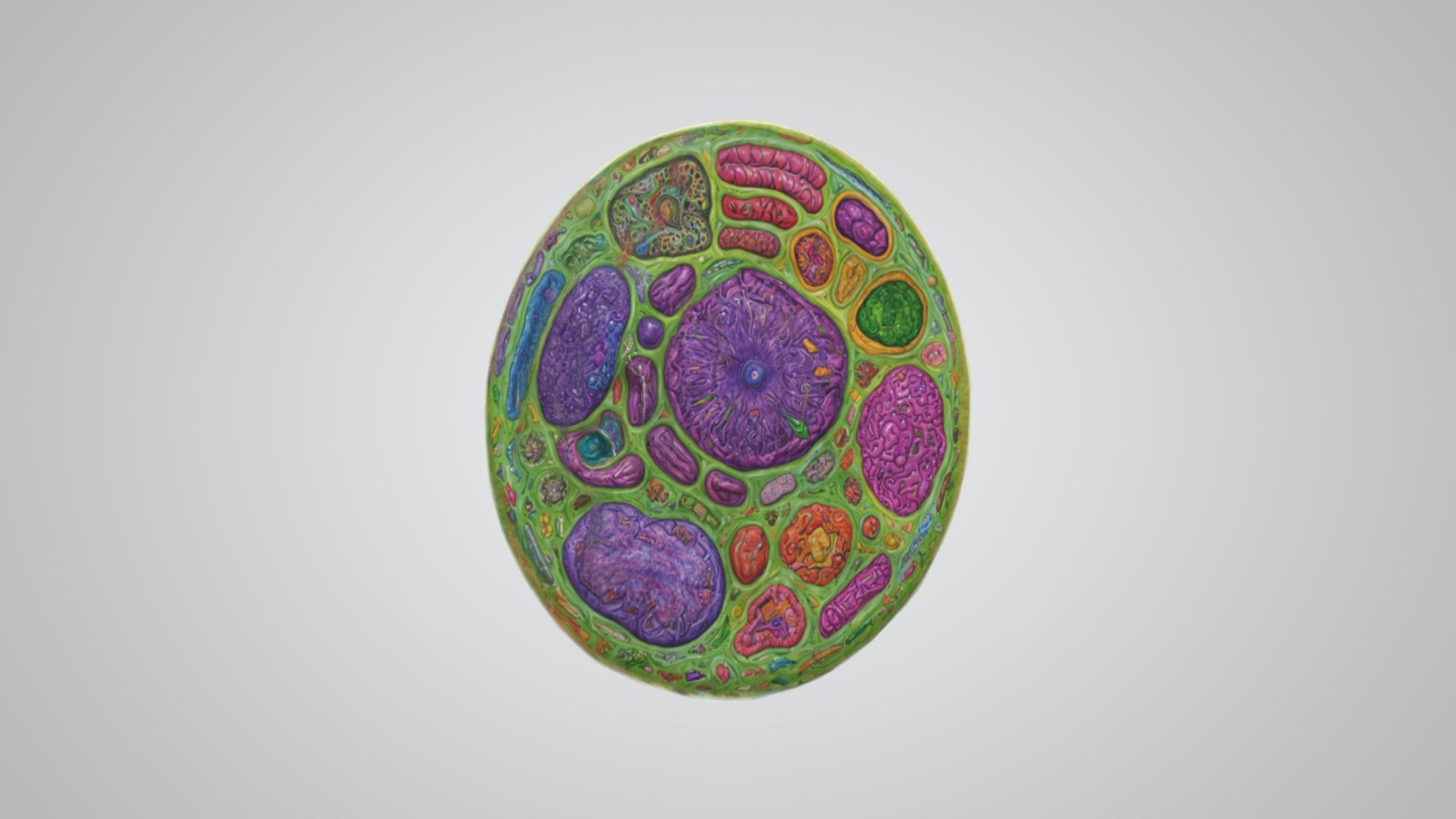 3D Animal Cell 3d Model Model - TurboSquid 2259289