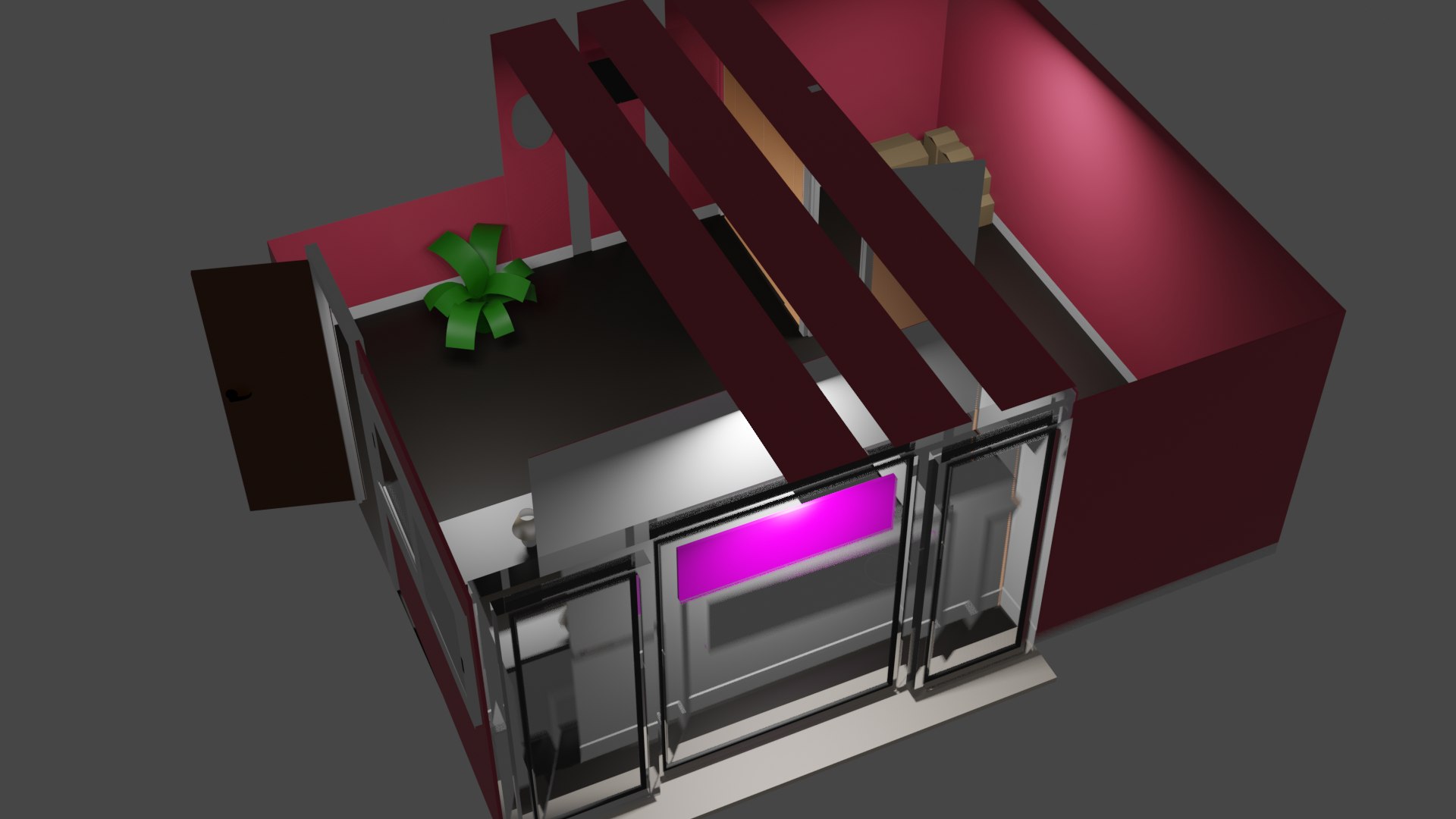 Mini Store 3D - TurboSquid 2344815