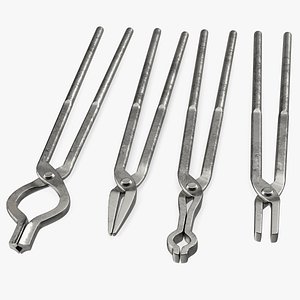 Blacksmith Tongs Set
