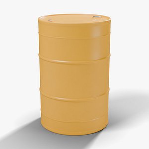Steel Drum 208 Litre 55 Gallon Tight Head - PBR with LODs