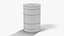 Steel Drum 208 Litre 55 Gallon Tight Head - PBR with LODs