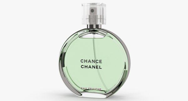 3d parfume chanel chance eau