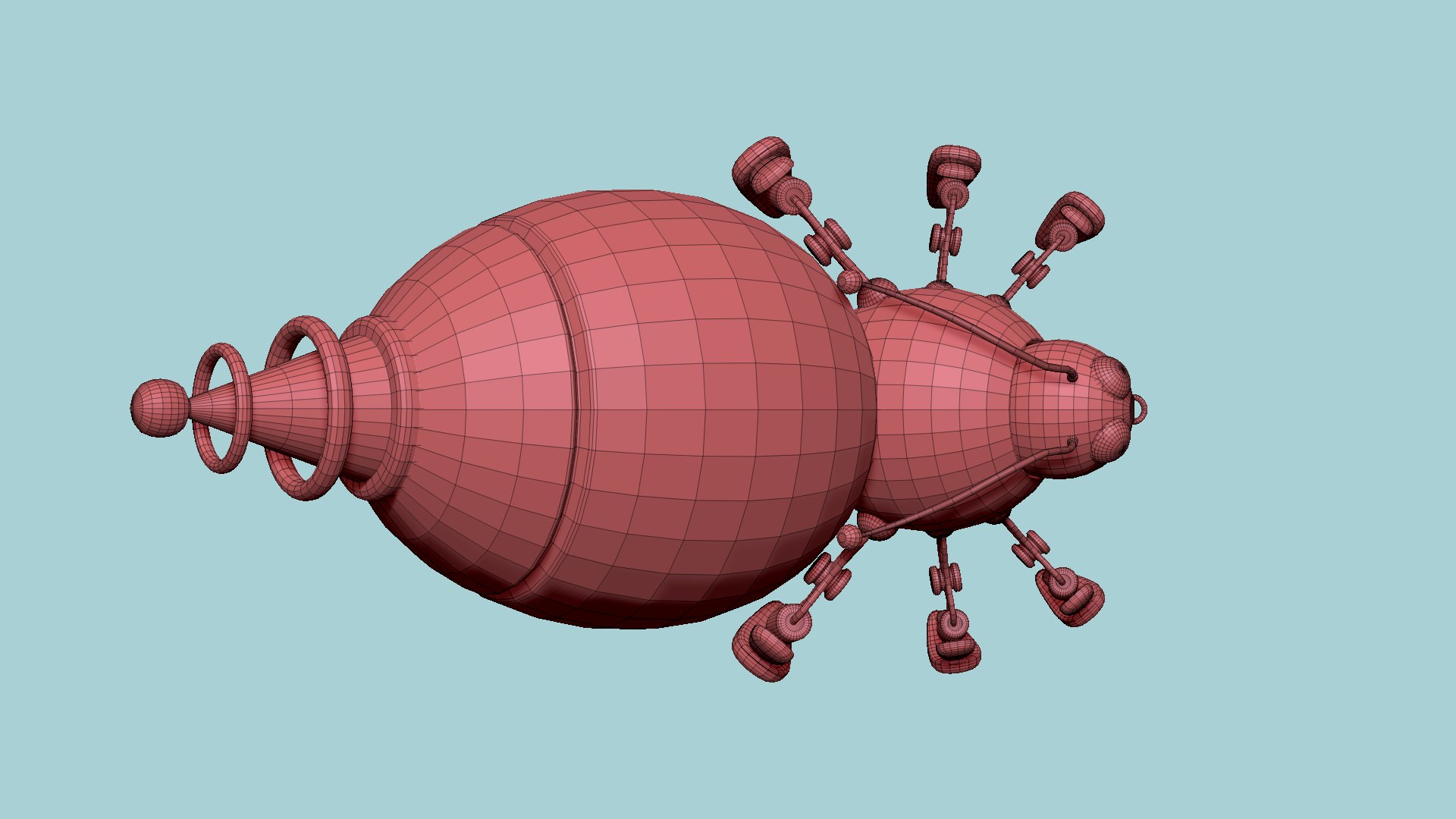 3D Cute Robot E09 Red Paint - SciFi Character Design model https://p.turbosquid.com/ts-thumb/pM/NnuLrj/zi/zwire8/png/1648552579/1920x1080/fit_q87/a7d7190e6241ad615b9f9bccd8d6fcd11229ac60/zwire8.jpg