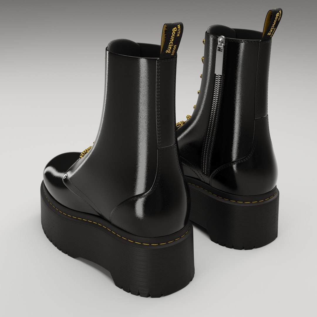 Dr Martens Jadon Max Platform Boots 3D model https://p.turbosquid.com/ts-thumb/pM/Q5eB7X/25/22/jpg/1719468001/1920x1080/fit_q87/4626e37c0bbe34611169d9d7c5693f0317df3502/22.jpg