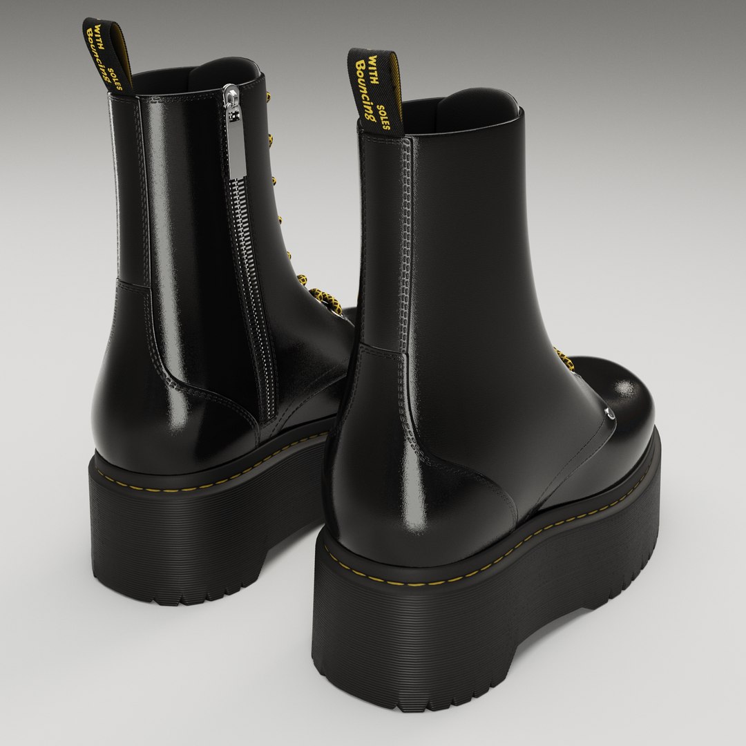 Dr Martens Jadon Max Platform Boots 3D model https://p.turbosquid.com/ts-thumb/pM/Q5eB7X/dA/15/jpg/1719467998/1920x1080/fit_q87/ff2987c2b0038ef0db7b6b11c917b2348b140484/15.jpg
