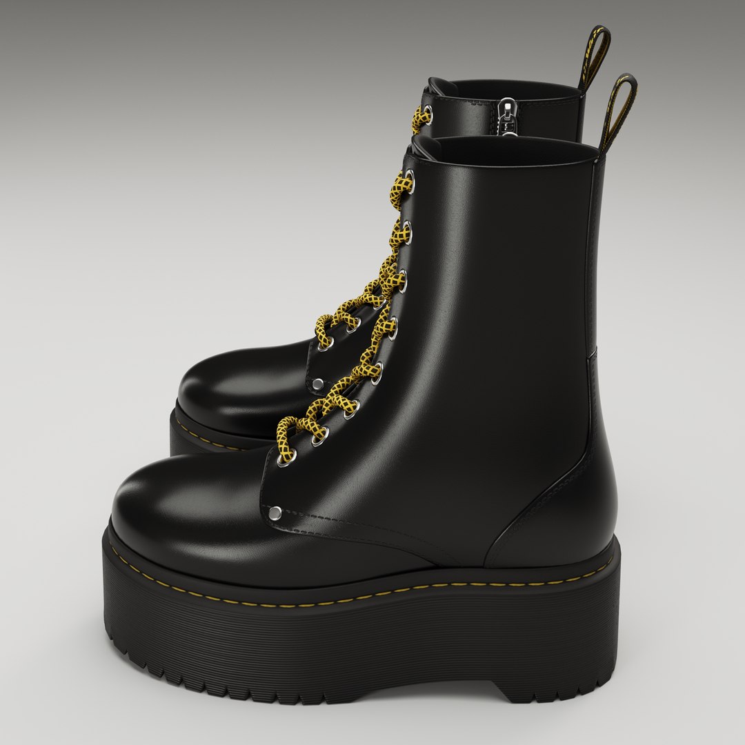 Dr Martens Jadon Max Platform Boots 3D model https://p.turbosquid.com/ts-thumb/pM/Q5eB7X/l6/24/jpg/1719468002/1920x1080/fit_q87/77b32b8e312a21f26155b29895ae078e78979ea7/24.jpg
