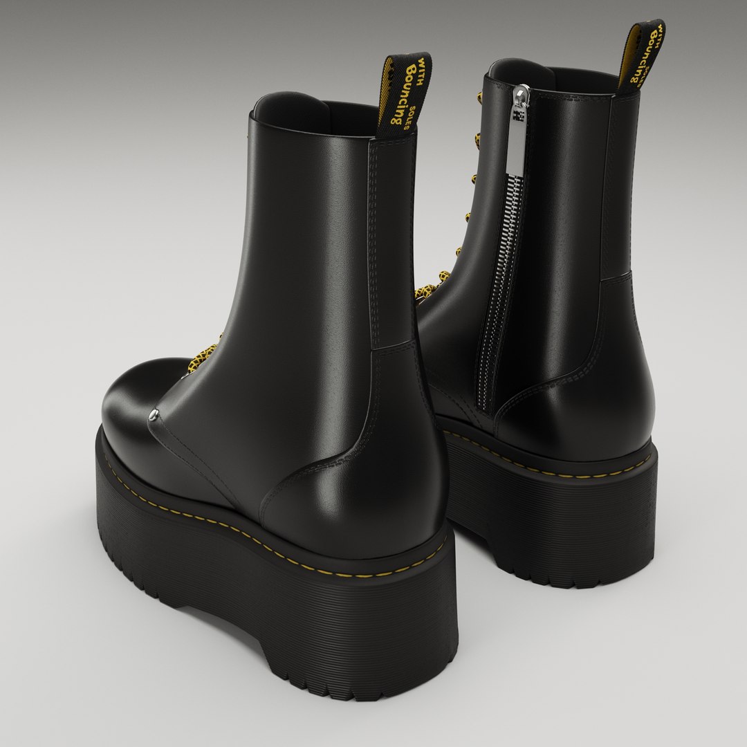 Dr Martens Jadon Max Platform Boots 3D model https://p.turbosquid.com/ts-thumb/pM/Q5eB7X/tK/21/jpg/1719468001/1920x1080/fit_q87/6d4417540ed2d662fe115ed953e074efc2a9340e/21.jpg