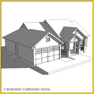 Craftsman House 1 Whitebox
