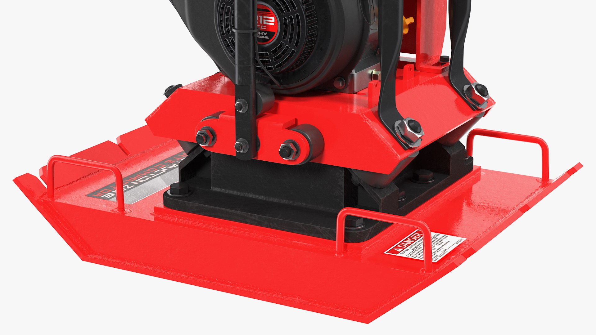 WEN 56035T Plate Compactor – 212cc Engine, 4,496 Lbs Force, 5,400 BPM, For Soil/Asphalt/Pavers, Swing-Over Handle