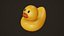 Canard en caoutchouc - PBR Game Ready