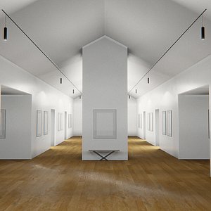 3D model ART GALARY  Museum Interior