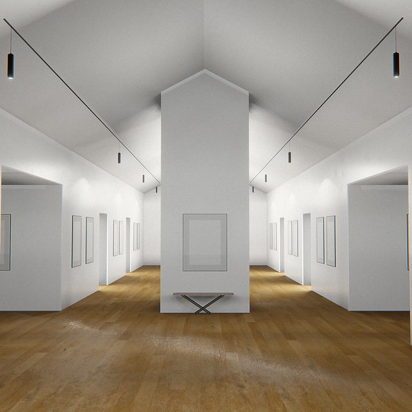 3D model ART GALARY Museum Interior