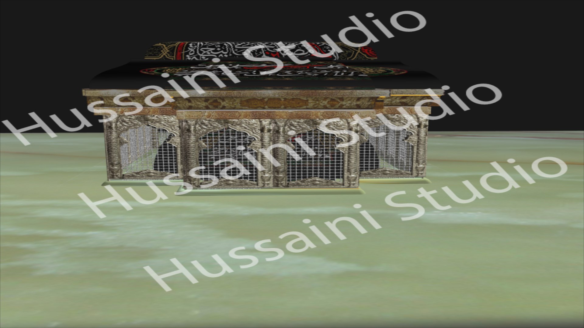 3D Shrine Grave Imam Hussain model - TurboSquid 2094394