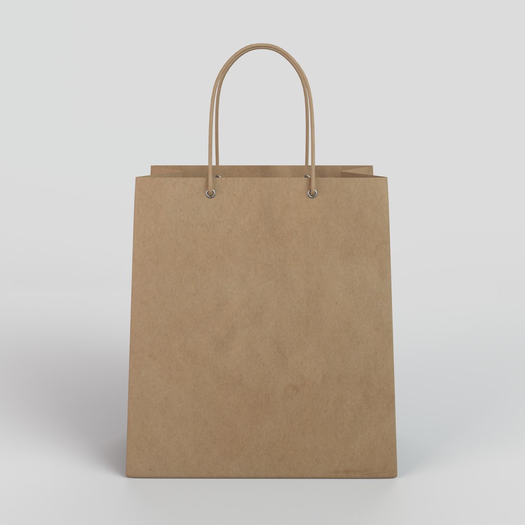 Paper bags 3D - TurboSquid 1508967