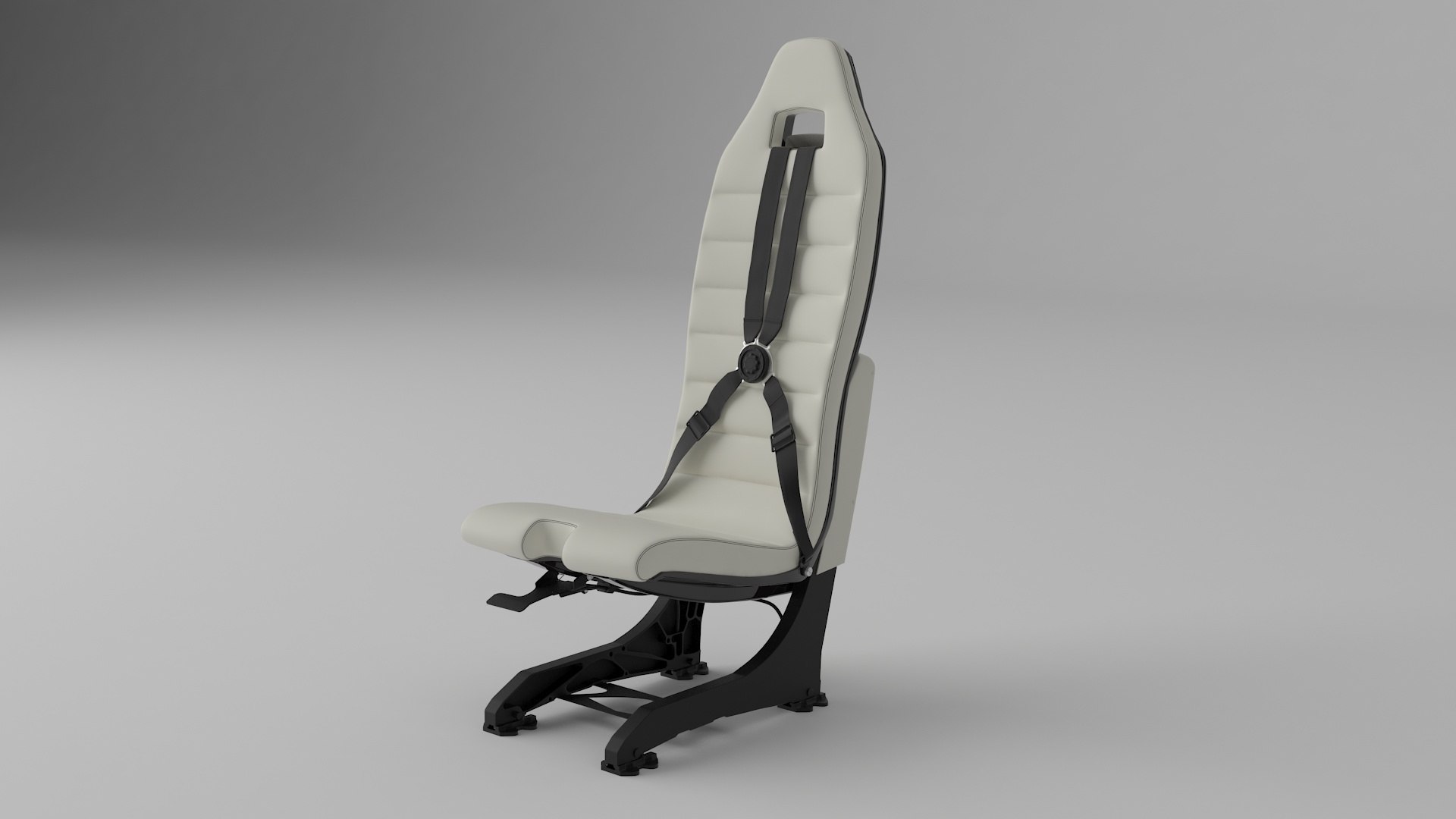 3D Model H130 Helicopter Seat TurboSquid 1761481