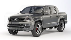 3D Volkswagen Amarok 2019 model