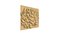 Conjunto de decoración de pared con paneles modernos Mural de pared con relieve CNC 92