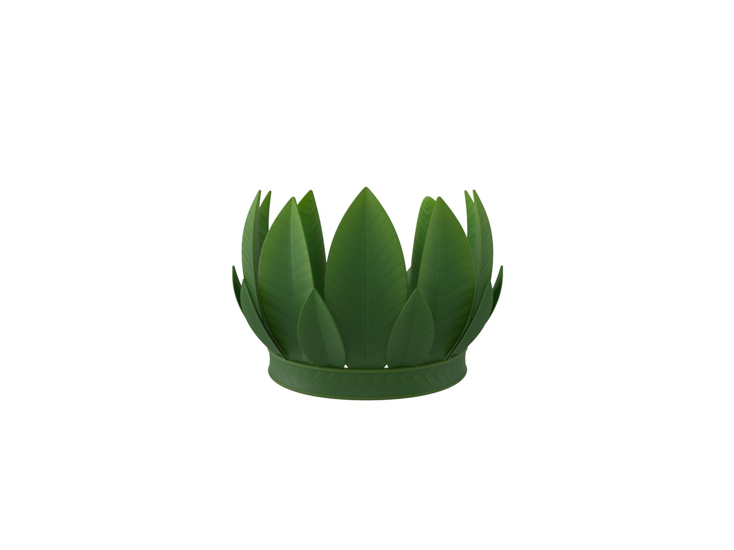 3D Leaf Crown https://p.turbosquid.com/ts-thumb/pN/0y8aPE/3x/rend_0005/jpg/1638603823/1920x1080/fit_q87/c8a91878c2bbf6d1d24f29ca05a7b799a8479ee6/rend_0005.jpg