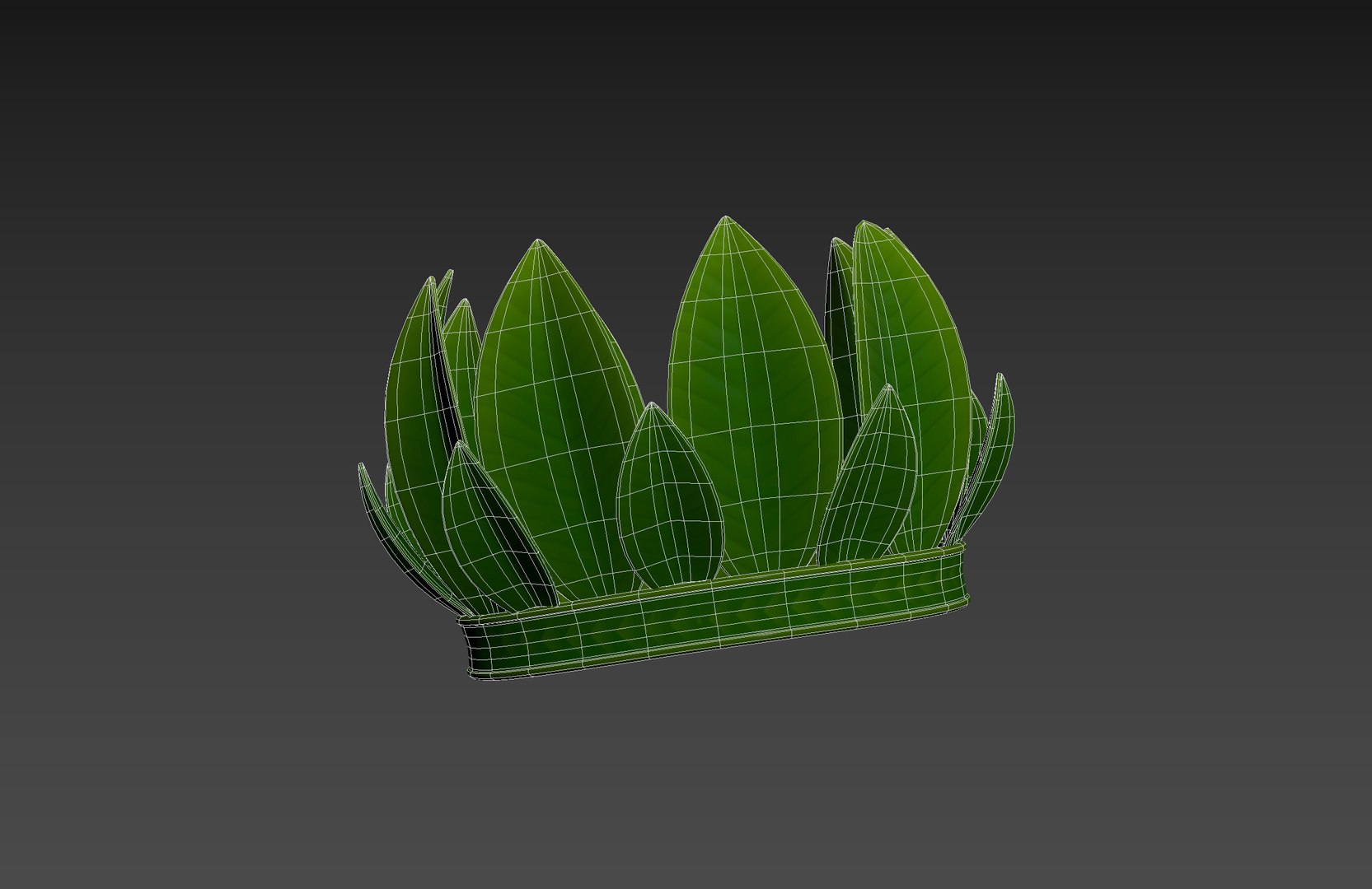 3D Leaf Crown https://p.turbosquid.com/ts-thumb/pN/0y8aPE/8S/xxx__0005_layer7/jpg/1638603833/1920x1080/fit_q87/790d91d546a2e06972c65fc4c9b18c772d6d2db3/xxx__0005_layer7.jpg