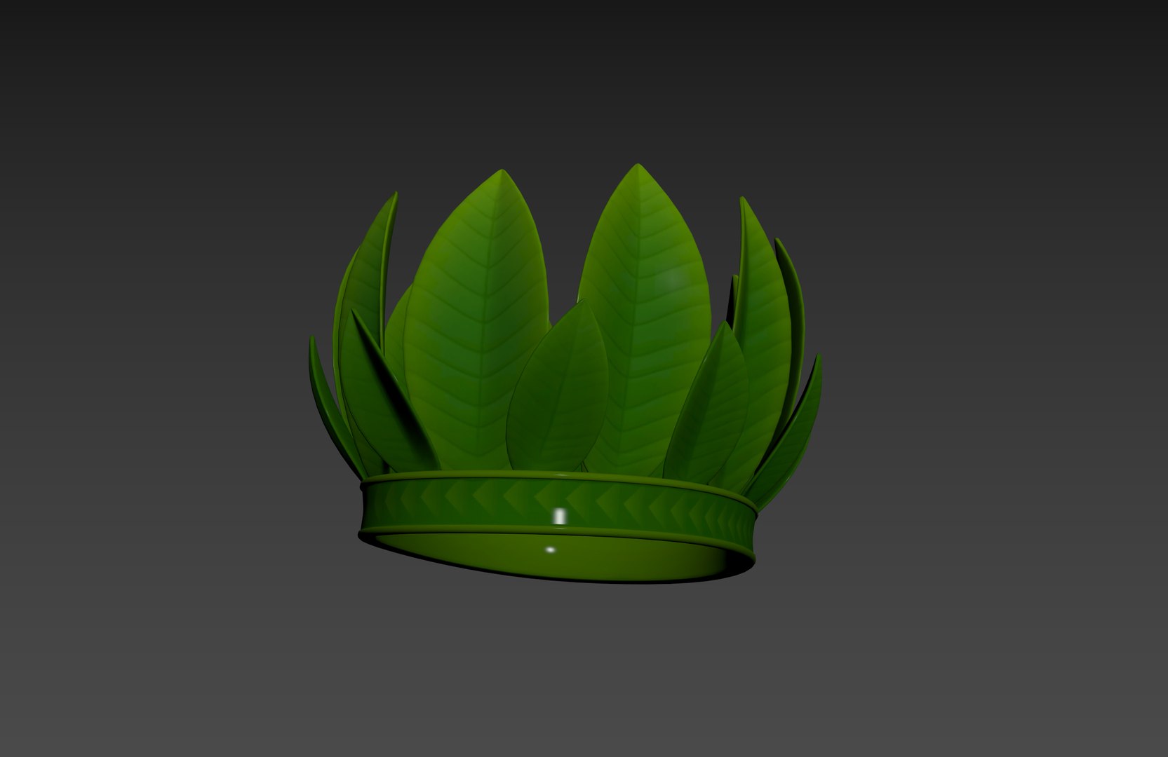 3D Leaf Crown https://p.turbosquid.com/ts-thumb/pN/0y8aPE/QM/xxx__0000_layer12/jpg/1638603830/1920x1080/fit_q87/e5e1418035e9044f9470243ac482696b20b6b338/xxx__0000_layer12.jpg