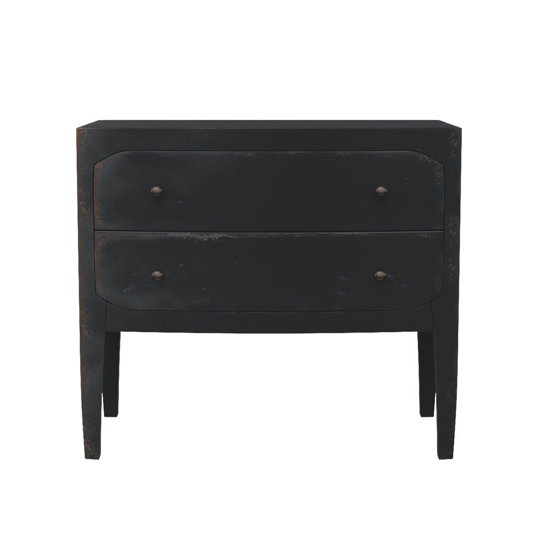 3D Blatchford 34 Nightstand Pottery Barn TurboSquid 2058548