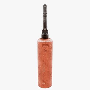 Propane torch LowPoly Game ready 3D model