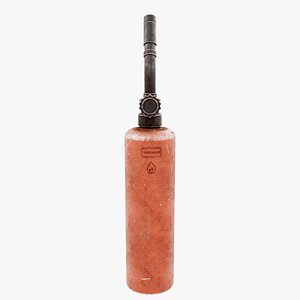 Propane Torch LowPoly Game Ready