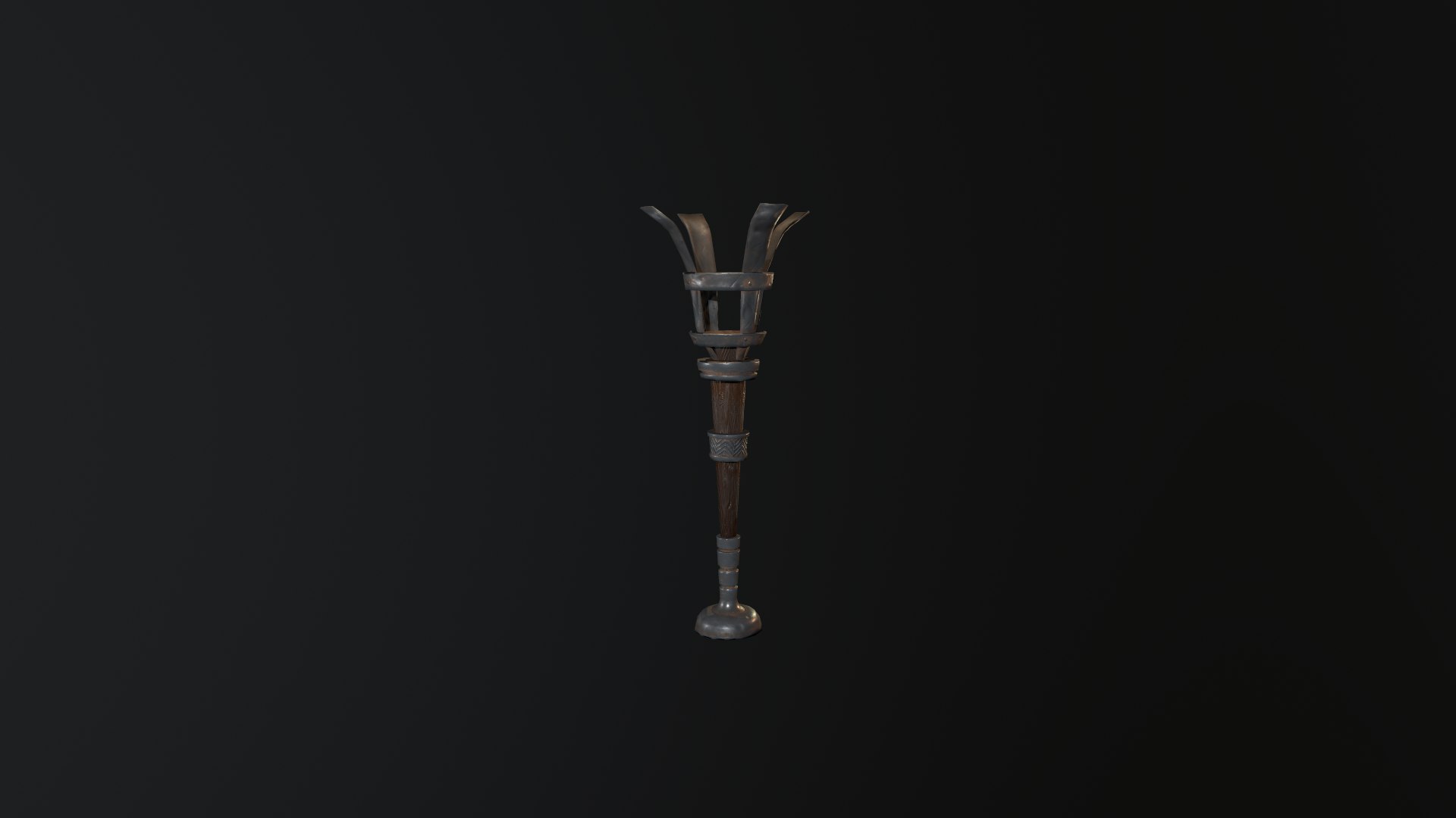 Medieval Torch Model - TurboSquid 2006556