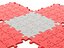 Repeatable jigsaw puzzle module with edge parts