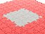 Repeatable jigsaw puzzle module with edge parts