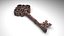 Bronze Vintage Skeleton Key