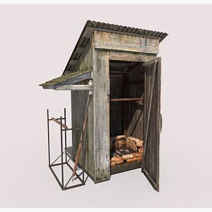 3D Old Smokehouse