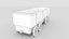Pacchetto treno cartoon low-poly